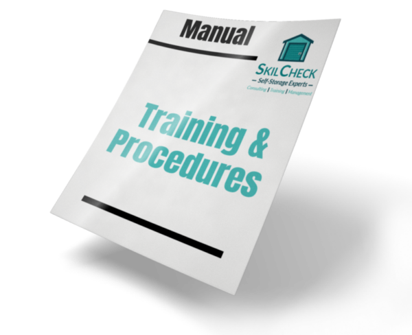 SkilCheck's Self-Storage Training & Procedures Manual in Word Format