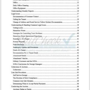 SkilCheck Training & Procedures Manual Table of Contents